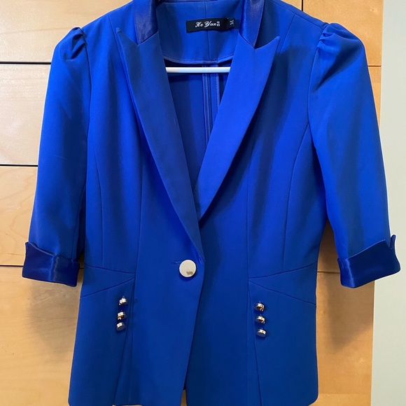 Jackets & Blazers - Women 3/4 sleeve blazer/office blazer
